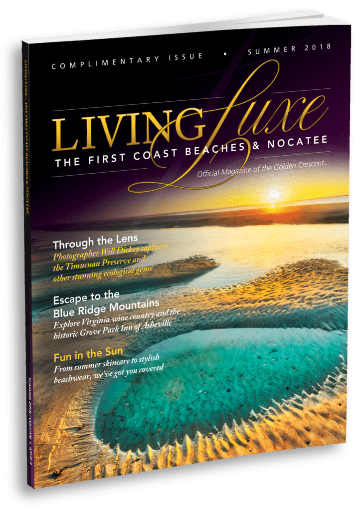 Living Luxe Magazine Summer 2018 Cover