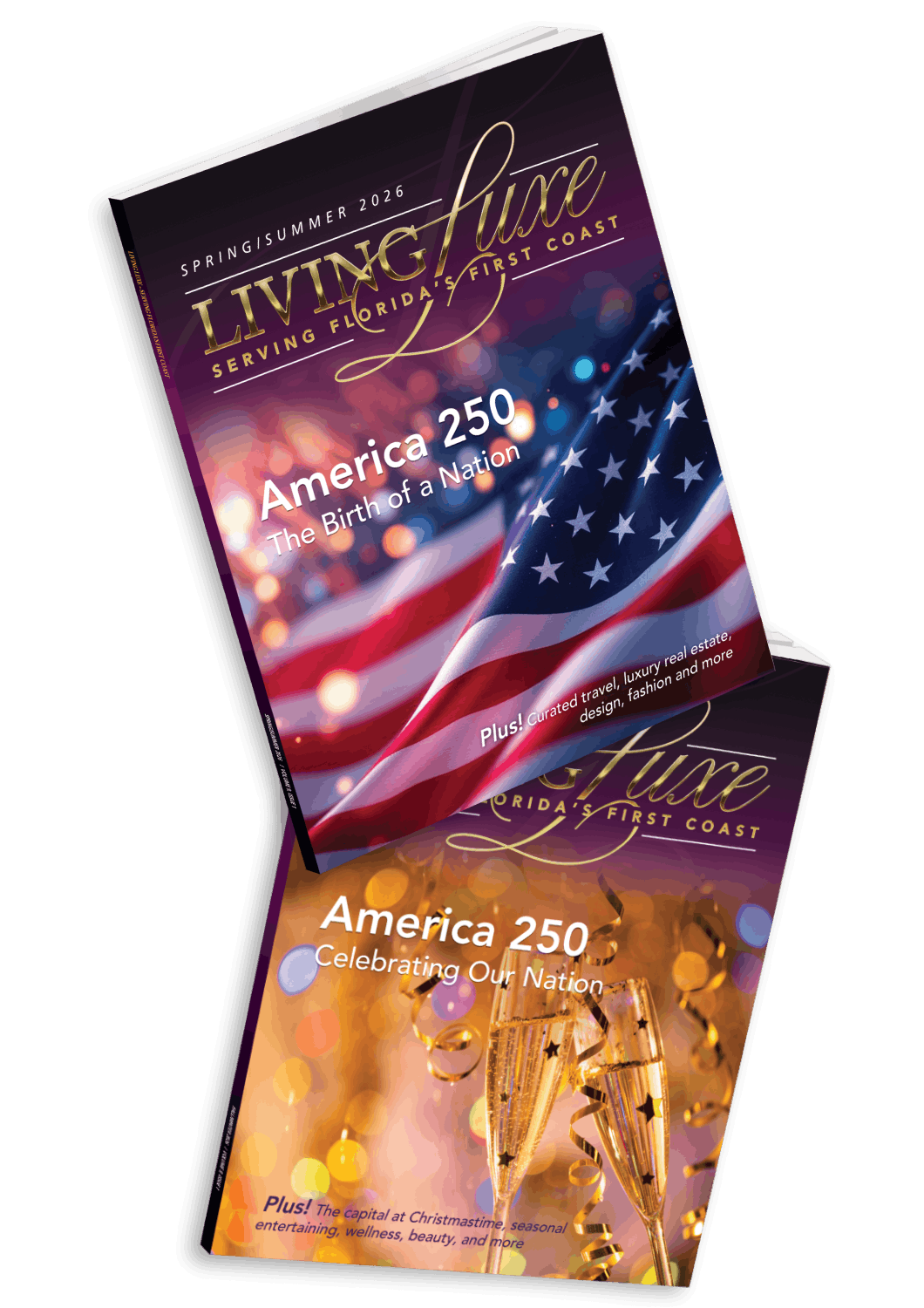 Luxe Living Magazine editions