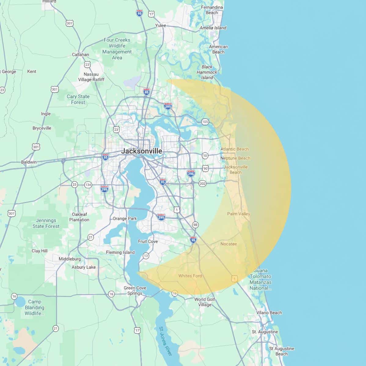Living Luxe distribution coverage map